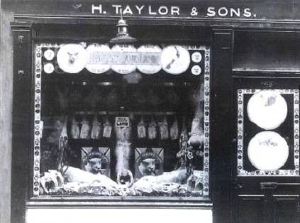 Taylor and Sons old butchers