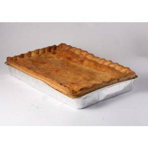 mince and onion tray bake pie