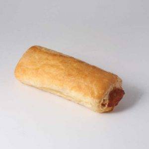 a single large sausage roll