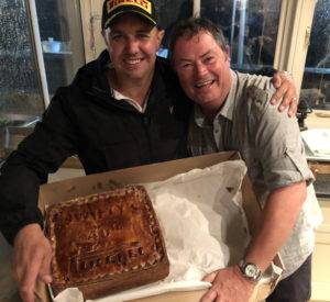 Swiftys 40th birthday pie