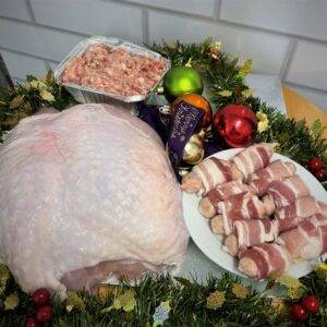 Festive Christmas value hamper - meat