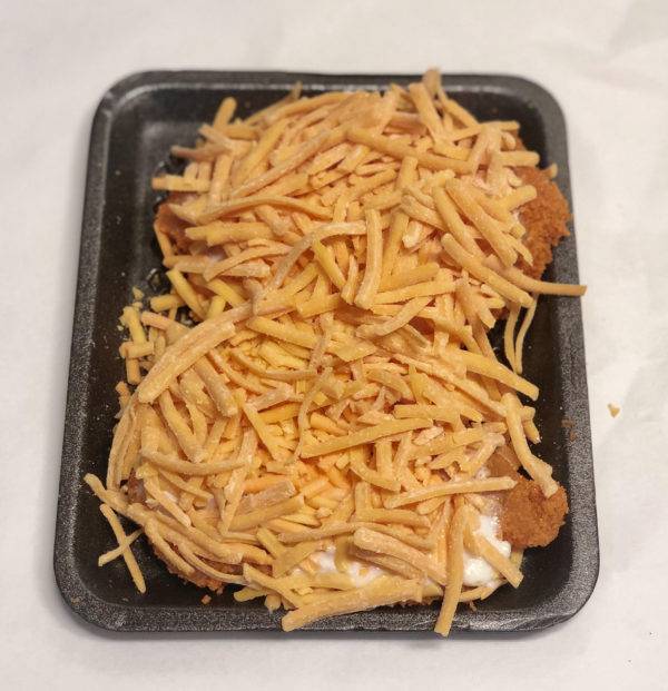 raw parmos with cheese
