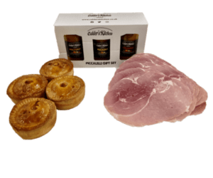 Calders Hamper with ham and pies