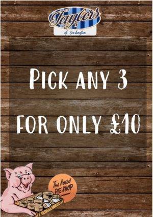 Pick any 3 for only £10