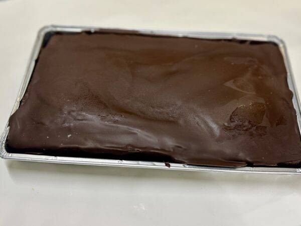 Chocolate cake tray