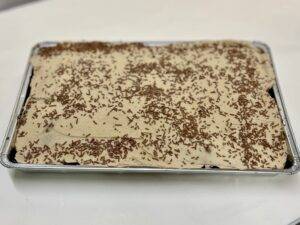 Coffee cake tray